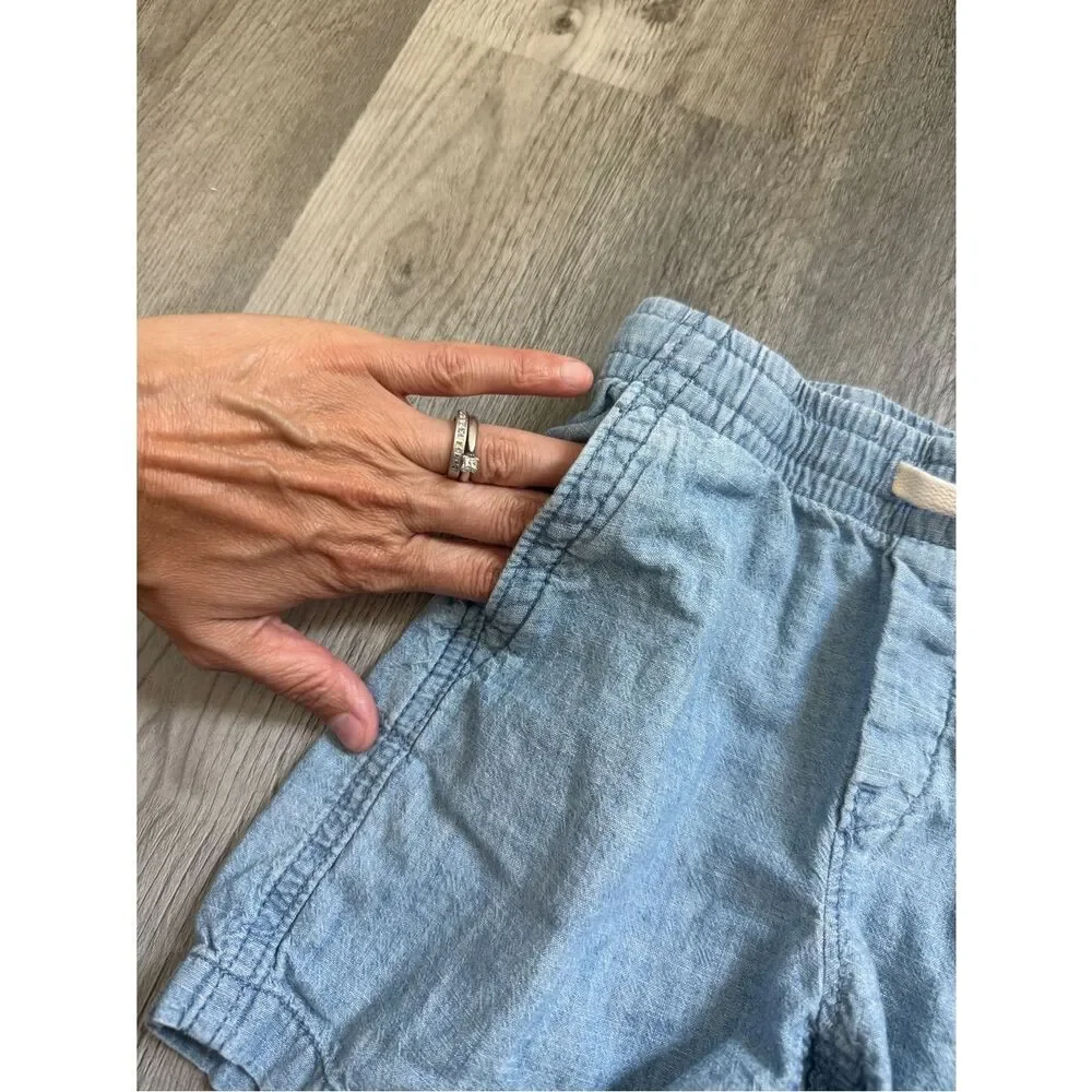 GAP Baby Elastic Waist Pull On Cotton Shorts 4 Years